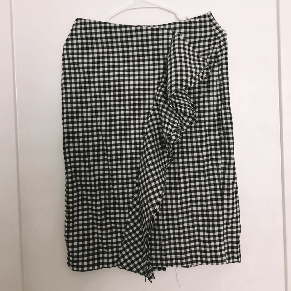 Checkered Skirt